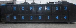 Express dumpster - 20 yrd