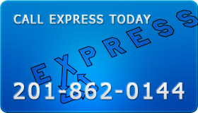 Express Recycling banner ad, Call (201) 862-0144